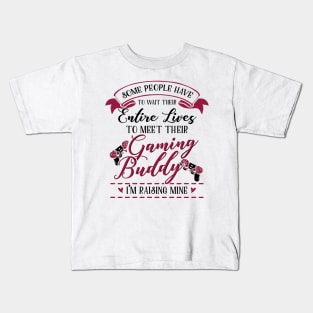 Gaming Mom and Baby Matching T-shirts Gift Kids T-Shirt